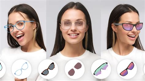 try on prescription glasses virtually.